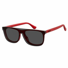 Monture de Lunettes + Lunettes de Soleil Havaianas PARATY-CS-C9A Rouge Gris ø 54 mm