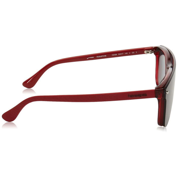 Monture de Lunettes + Lunettes de Soleil Havaianas PARATY-CS-C9A Rouge Gris ø 54 mm