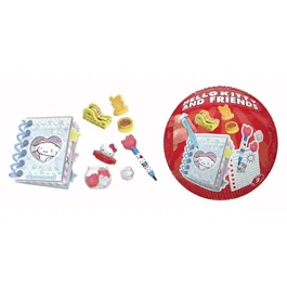 MGA's Miniverse Make It Mini Sanrio Série 3 - Kit de Création Papeterie Hello Kitty Miniature - 8 Accessoires à Créer - Dès 8 Ans