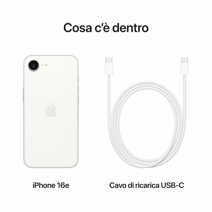 Smartphone Apple iPhone 16e 6,1" 128 GB Blanc Smartphone Apple iPhone 16e 6,1" 128 GB Blanc