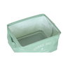 Set de basket DKD Home Decor Vert Gris Orange Toile Moderne 39 x 27 x 24 cm (3 Unités)
