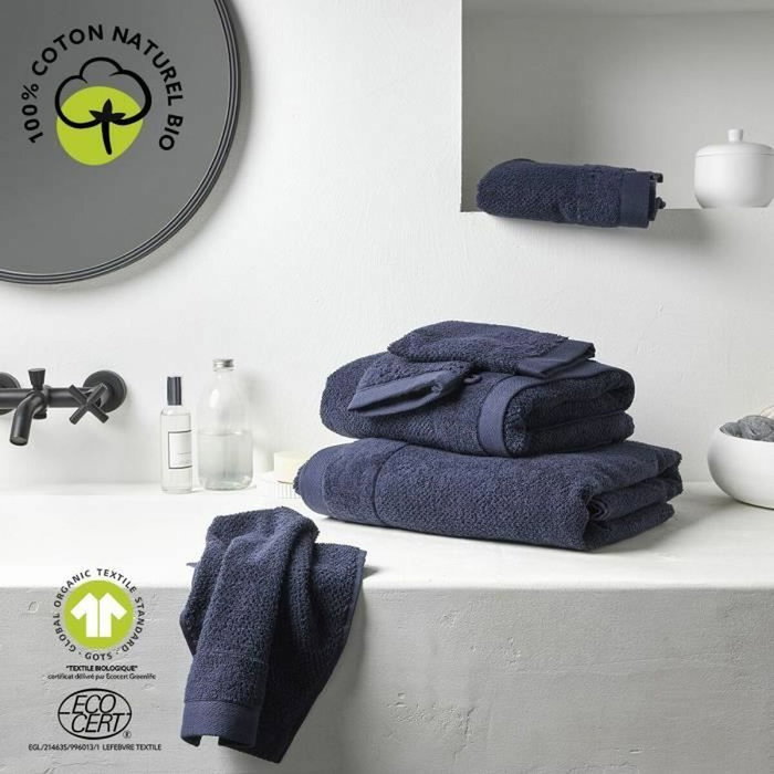 Today Drap de bain Organic Navy 70 x 130 cm Today Drap de bain Organic Navy 70 x 130 cm