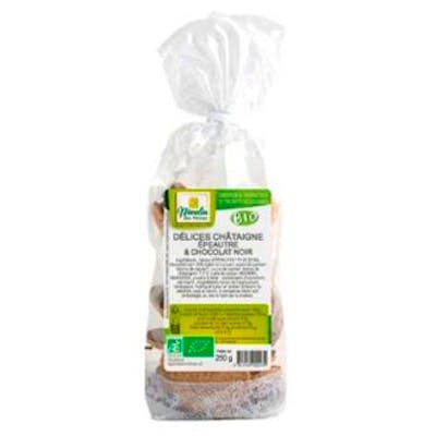 MOULIN DES MOINES Delicia de Espelta châtaigne-chocolate 250g BIO MOULIN DES MOINES Delicia de Espelta châtaigne-chocolate 250g BIO