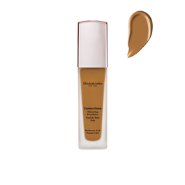 Elizabeth Arden Fond de Teint Crème Flawless Finish Skincaring 510N Bronzage Profond Neutre avec Acide Hyaluronique, Longue Tenue, 30 ml