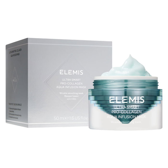Elemis Masque Aqua-Infusion ULTRA SMART PRO-COLLAGEN 50 ml - Hydratant Anti-Âge pour Peau Ferme et Élastique