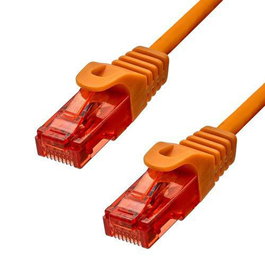 ProXtend Câble Ethernet CAT6 U/UTP CU Orange 2m
