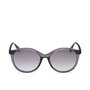 Max & Co MO0084 20B Lunettes de Soleil Femme Rondes Grises Monture Grise Verres Gris Fumé Dégradé 55mm