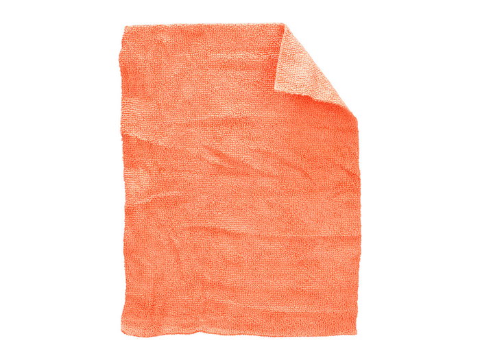 ARTE REGAL Lot de 12 chiffons en microfibre orange 30x23cm