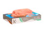 ARTE REGAL Lot de 12 chiffons en microfibre orange 30x23cm