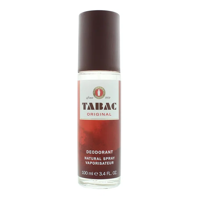 Tabac Déodorant en spray Original, Hydratation & Protection, 100 ml Tabac Déodorant en spray Original, Hydratation & Protection, 100 ml