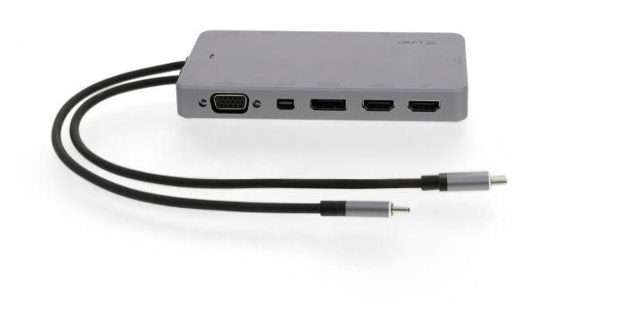 LMP USB-C Display Dock 2 Gris LMP USB-C Display Dock 2 Gris