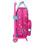Cartable à roulettes Pinypon Bleu Rose 20 x 28 x 8 cm