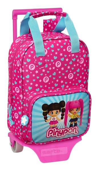 Safta Moch 765 + Carro 805 Pinypon - Set de jouets - Dimensions 20x28x8 cm - Pour 3 ans - Couleurs rose et bleu - Polyester Safta Moch 765 + Carro 805 Pinypon - Set de jouets - Dimensions 20x28x8 cm - Pour 3 ans - Couleurs rose et bleu - Polyester