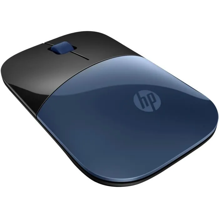 HP Souris Sans Fil Z3700 avec Détection LED Bleue, 1200 PPP, Plug and Play, Bleue