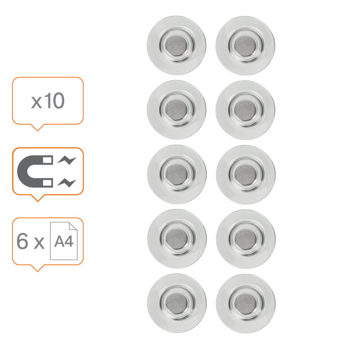 Tableau magnétique Nobo Argenté