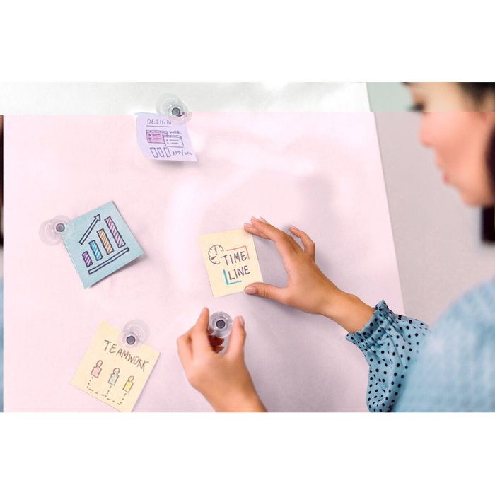 Tableau magnétique Nobo Argenté