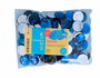 Innspiro Gemmes décoratives acryliques cercle bleu 25mm 100u. approx. (nouveau) vestimentaire