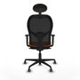 Piqueras y Crespo Chaise de Bureau 1D036G1 Orange