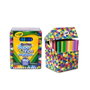 Crayola - Set de 150 marqueurs Super Tips lavables, pointe fine, pour enfants à partir de 3 ans - Langues : espagnol, italien, français, anglais, allemand