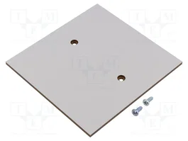 HENSEL Plaque de montage laminée