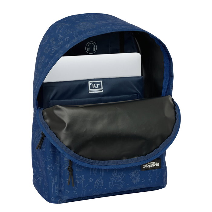 Cartable Safta Bleu foncé 31 x 41 x 16 cm