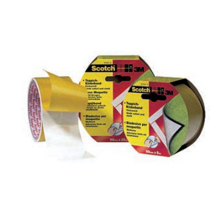 Ruban adhésif double face Scotch 20 m x 50 mm Blanc