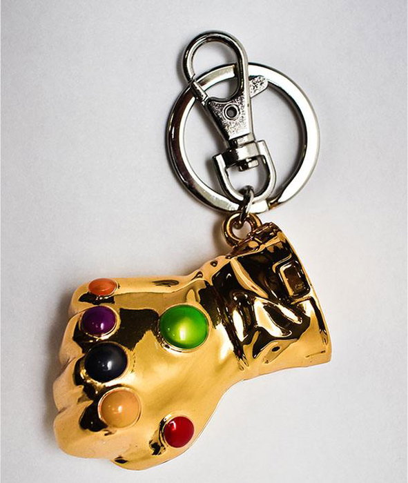 Semic Studios Marvel Porte-clés Gant de l'Infini en métal Semic Studios Marvel Porte-clés Gant de l'Infini en métal