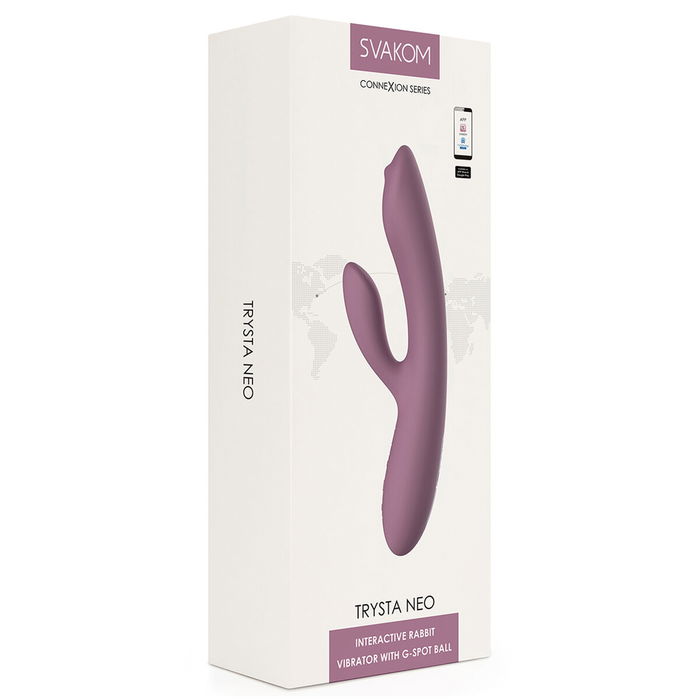 Vibration de Stimulation Double Svakom Lila