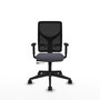 PIQUERAS Y CRESPO Chaise Motilla Synchrone/Traslack Gris foncé/Noir
