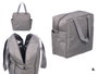 LEKNES Sac isotherme avec anses 8L Gris