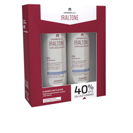 Iraltone Shampoing DS Soin Intensif Anti-Pelliculaire, Lot de 2 Flacons de 200 ml, avec Piroctone Olamine et Acide Salicylique