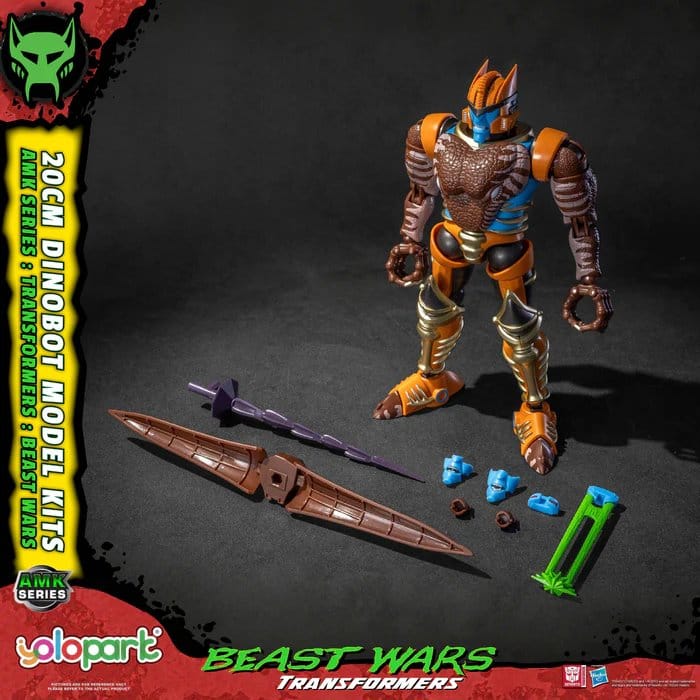 Yolopark Transformers: Beast Wars Dinobot Kit de Modèle Réduit AMK Series