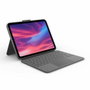 Logitech Combo Touch Étui clavier AZERTY Gris pour iPad (10e génération)