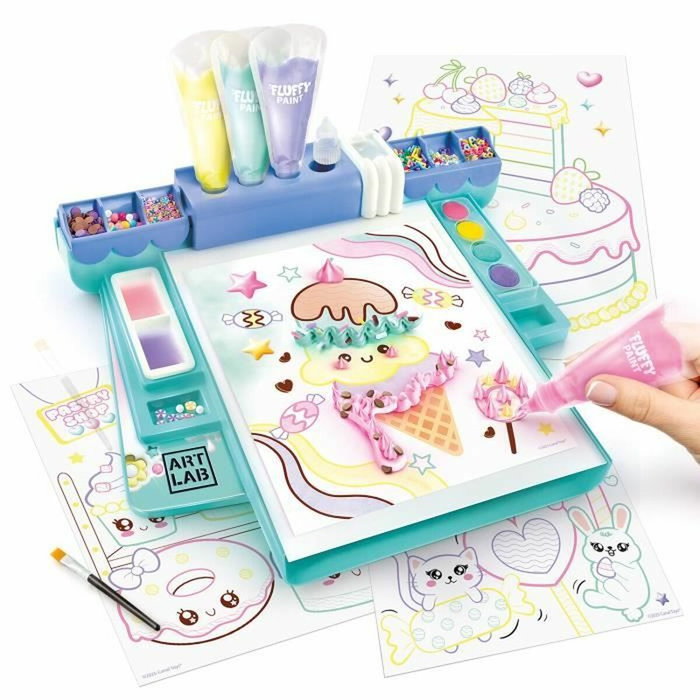 Canal Toys Studio de peinture Fluffy Paint - Art Lab - ART 017 Canal Toys Studio de peinture Fluffy Paint - Art Lab - ART 017