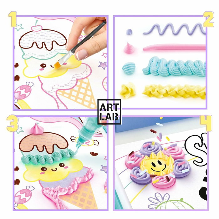 Canal Toys Studio de peinture Fluffy Paint - Art Lab - ART 017 Canal Toys Studio de peinture Fluffy Paint - Art Lab - ART 017