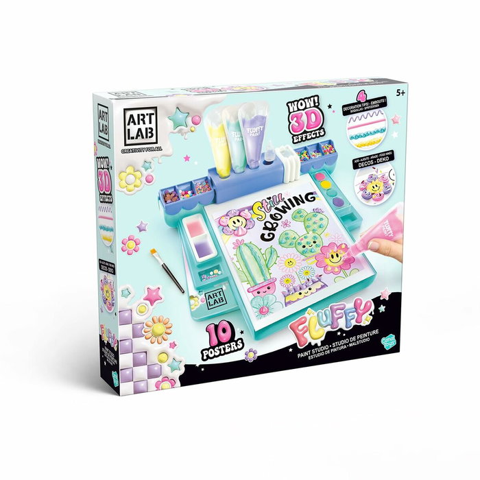 Canal Toys Studio de peinture Fluffy Paint - Art Lab - ART 017 Canal Toys Studio de peinture Fluffy Paint - Art Lab - ART 017