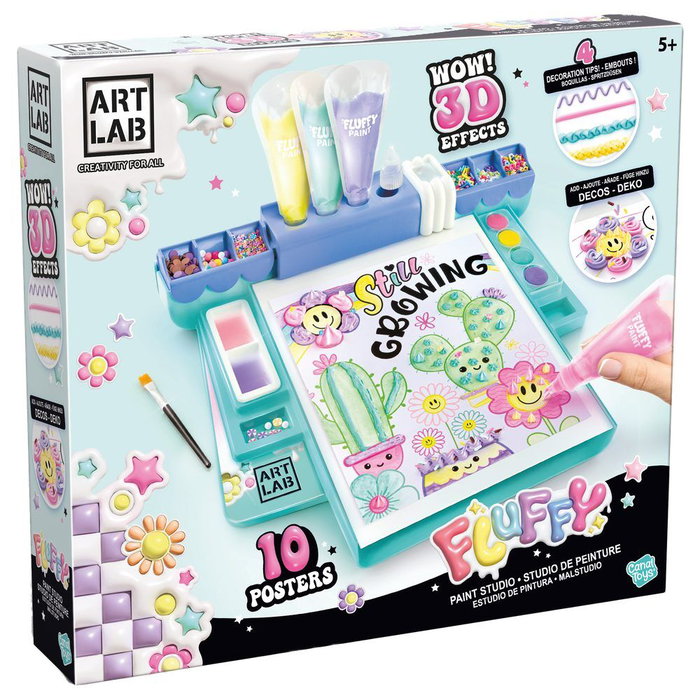 Canal Toys Studio de peinture Fluffy Paint - Art Lab - ART 017 Canal Toys Studio de peinture Fluffy Paint - Art Lab - ART 017