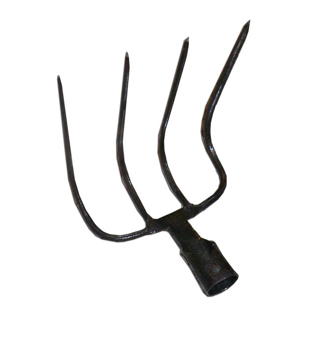 Pluvia Jardin Garabato Fourche de jardin 4 dents sans manche F124B-4T Pluvia Jardin Garabato Fourche de jardin 4 dents sans manche F124B-4T