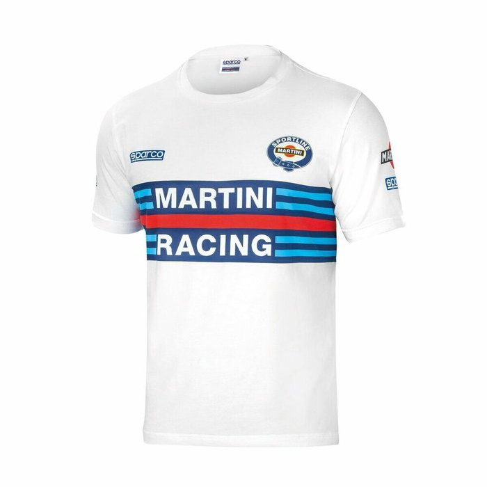 Sparco T-shirt Martini-R Blanc XL Sparco T-shirt Martini-R Blanc XL