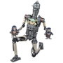 HASBRO Star Wars The Black Series - Set de 2 figurines articulées IG-12 et Grogu (The Mandalorian) 15 cm avec accessoires
