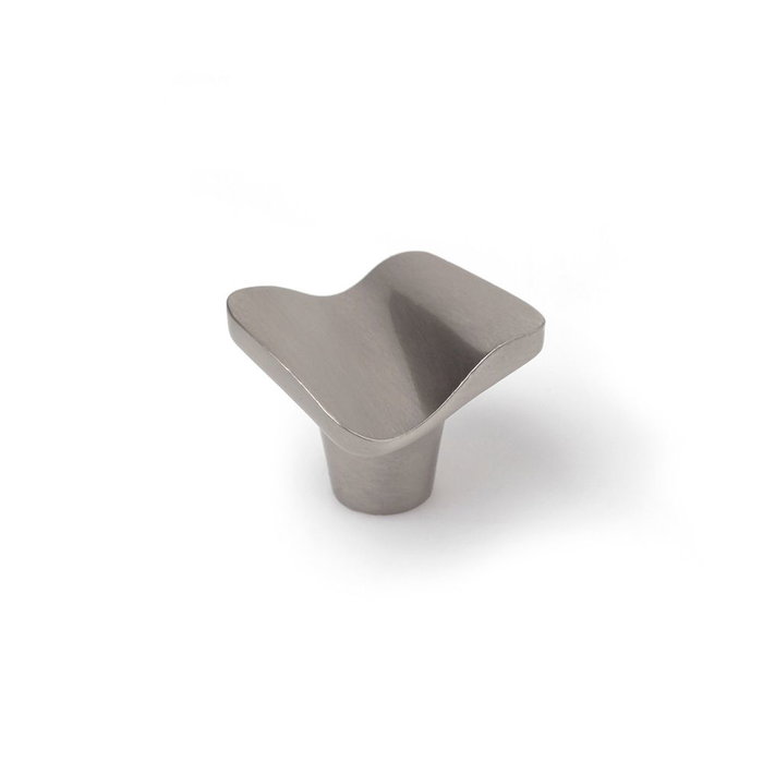 Pommeau Rei 749 Métal 32 x 31 mm Satiné nickel 4 Pièces Pommeau Rei 749 Métal 32 x 31 mm Satiné nickel 4 Pièces