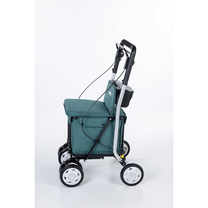 Panier à Courses Carlett COMFORT PINE Vert 45 L