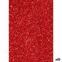 Feuille de Mousse Fama Rouge 50 x 70 cm Paillettes (10 Unités)