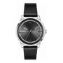HUGO BOSS Montre Analogique 1530362 en Acier Inoxydable et Cuir