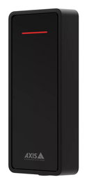 Axis Lecteur de badges RFID A4020-E pour contrôle d'accès, IP65 IK07, compatible OSDP et SCP, fréquence 13.56 MHz, pour montage sur porte