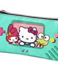 Karactermania Trousse Triple Hello Kitty Videogame Turquoise Karactermania Trousse Triple Hello Kitty Videogame Turquoise