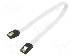 SAVIO Câble SATA III 0,3m blanc