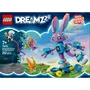 LEGO DREAMZzz 71490 Izzie et Bunchurro le Lapin Gamer - Jouet de Construction 3-en-1 avec Minifigurine - 252 Pièces - A Partir de 7 Ans