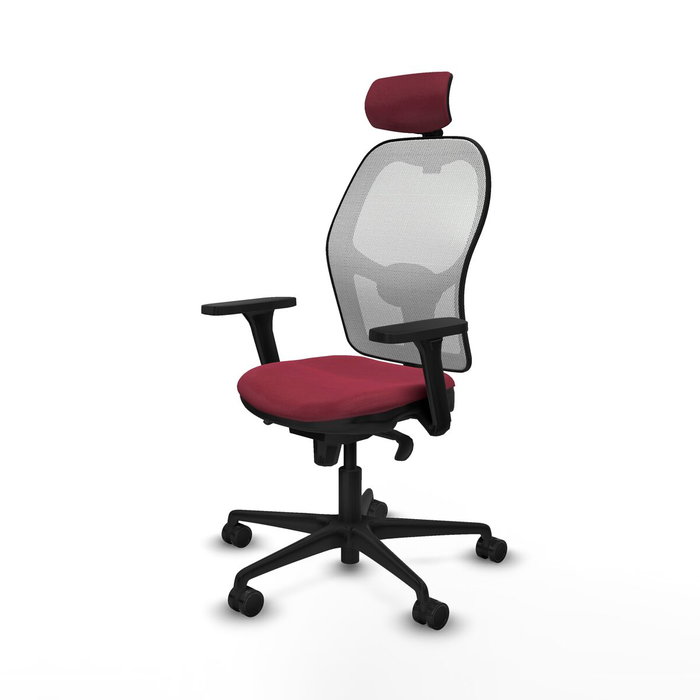 Piqueras y Crespo Chaise de Bureau avec Appui-tête Jorquera 3D036N2 Bordeaux Piqueras y Crespo Chaise de Bureau avec Appui-tête Jorquera 3D036N2 Bordeaux