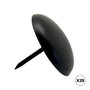 Micel Clou rond Cl01, acier noir, 40 x 30 mm